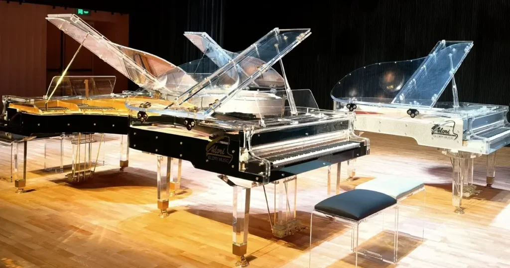 Tonetop Elevates Luxury Venue Performances with Crystal Piano Series