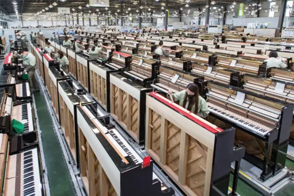 piano Mass Production And Finished Product Delivery
