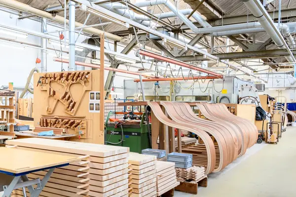 piano manufacturing workshop